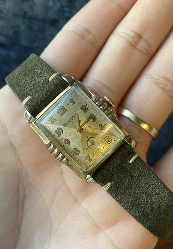 Vintage bulova art deco - bulova, 1950s
