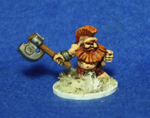 Metal dwarf trollslayer - dwarf,