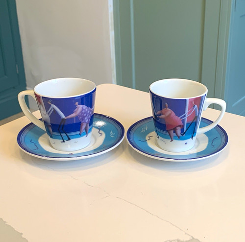 Two royal worcester conga - two,