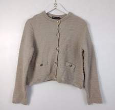 M&S Women's Gold Button Front
