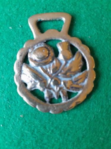 Vintage solid brass horse - brass,