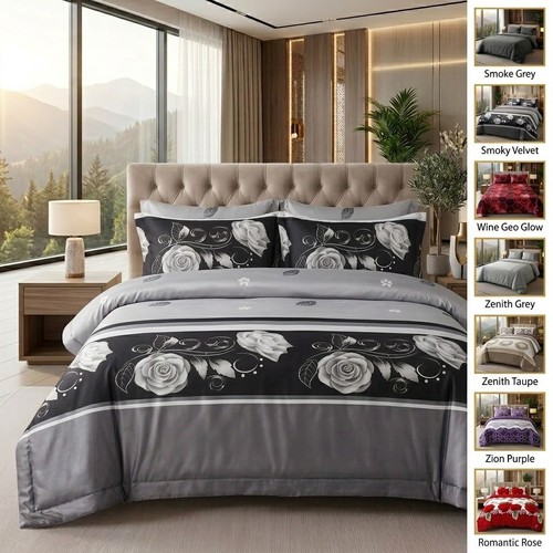 Luxury duvet cover - luxury, 3d