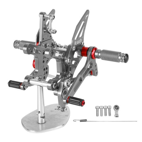 Cnc aluminum rearsets - aluminum,