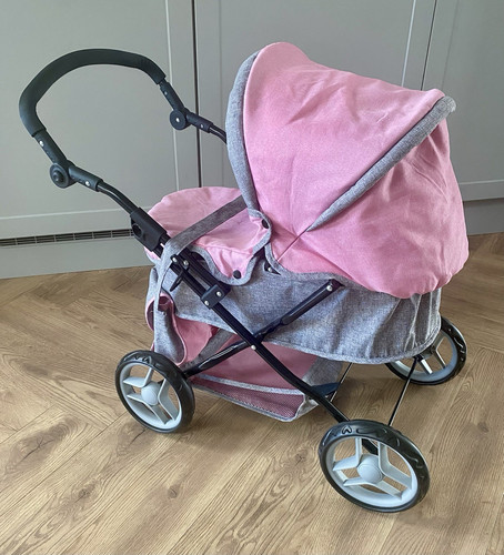 Silver cross pink grey - silver, &