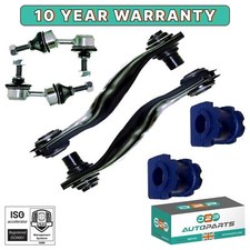 REAR LOWER CONTROL ARMS, POLY BUSHES & DROP LINKS KIT FOR JAGUAR X-TYPE