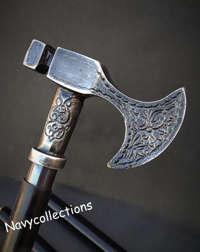 Vintage walking stick cane - , ice