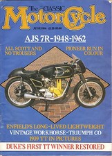 Classic motor cycle - motor, west