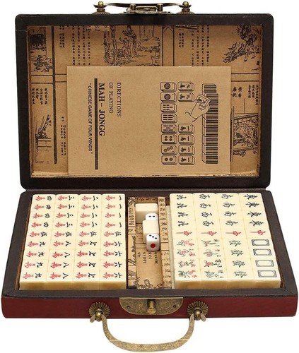 Vintage chinese mahjong set - chinese,