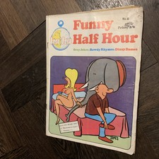 Vintage Funny Half Hour Magazine No 6 Bawdy Rhymes Vorn Peters Top Sellers LTD 