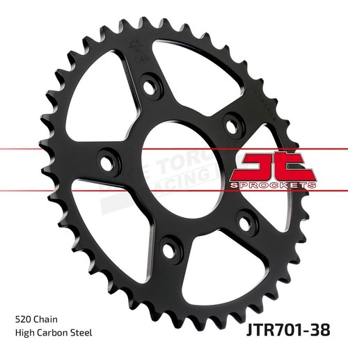 Steel rear sprocket fit - rear,