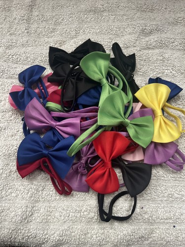 Joblot bundle dog bow ties - bundle,