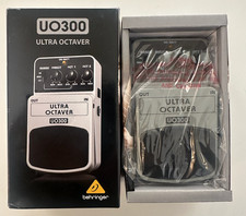 Behringer UO300 Ultra Octaver octave guitar and bass effects pedal