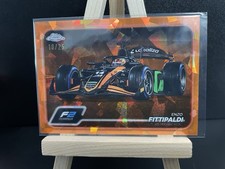 ? /25 Enzo Fittipaldi 2024 Topps Chrome F2 Orange Lava Van Amersfoort Racing