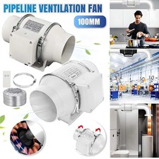 100mm Quiet Inline Extractor