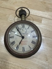 Large Brass Pocket Watch Style