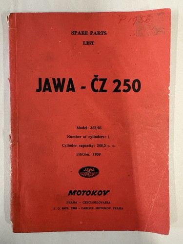 Jawa 250 spare - jawa-cz, 250-spare