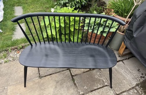 Ercol love seat bench - seat, factory