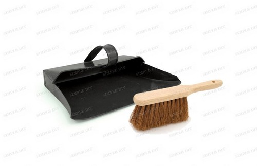 Heavy duty metal dustpan - heavy,