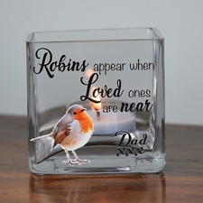Personalised Robin Memorial
