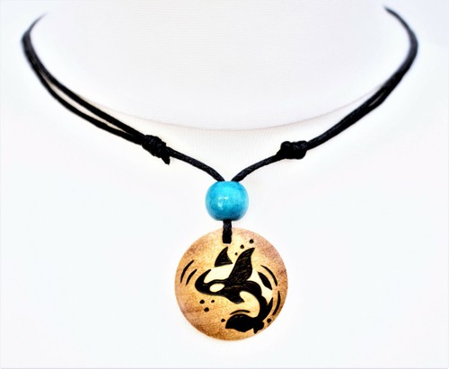 Orca necklace killer - necklace, whale