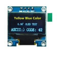 0.96" Blue &Yellow I2C IIC