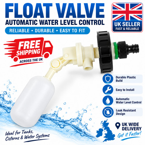 Caravan mains water float - water,