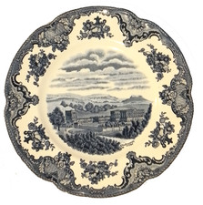 Chatsworth House in 1792 Plate