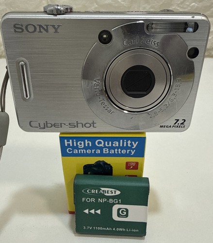 Sony cyber shot dsc - dsc-w70, 7.2mp
