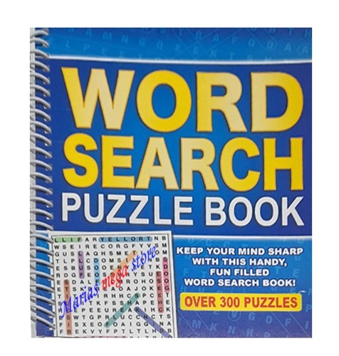 Spiral bound word search - spiral,
