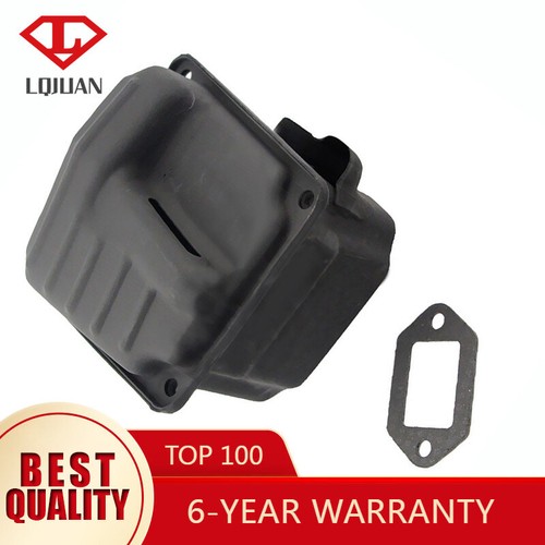 Exhaust muffler with gasket - exhaust,