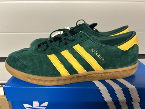 Adidas hamburg 5 green - adidas, 8.5