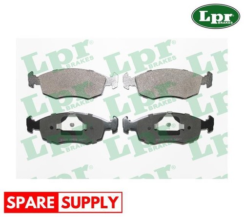 Brake pad set - brake, disc