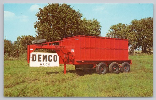 Postcard advertising demco - advertising,