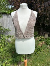SANDWICH TAUPE OPEN KNIT