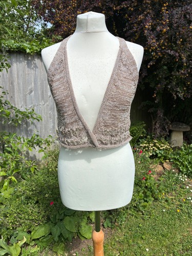Sandwich taupe open - taupe, knit