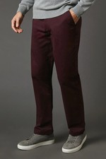 Maine Burgundy Chinos Mens