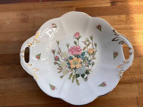 Coalport bone china floral - bone,