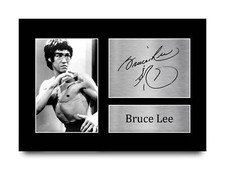 Bruce Lee Signed Pre Printed