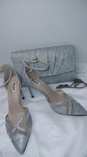 DUNE MESH STRAPPY SILVER