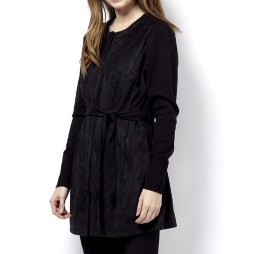Halston faux suede - by,