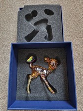 swarovski disney figurine - bambi. In original box. 