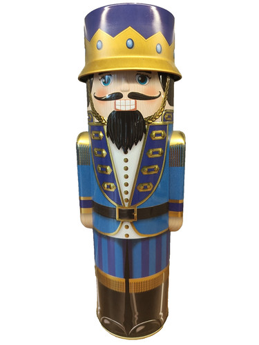 Nutcracker soldier tin silver - soldier,