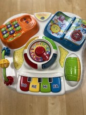 VTech Baby Play Learn Activity Table 6-36 Months Purple Legs