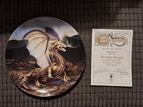 Danbury mint the desert dragon - mint,