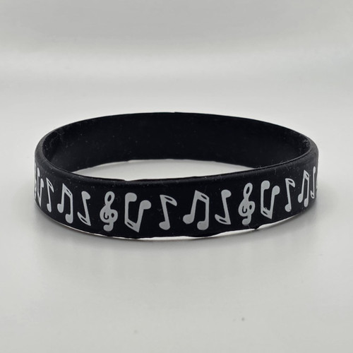 Music notes silicone - music, rubber