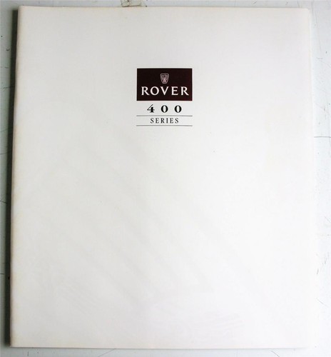 Rover 400 series - 400, sales
