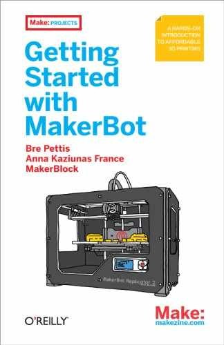 Getting started with - with, makerbot