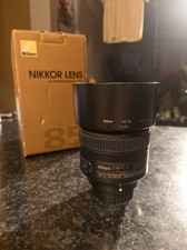 NIKON NIKKOR 85mm f/1.8G AF-S