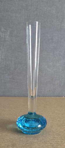 Vintage blue coloured glass - blue,