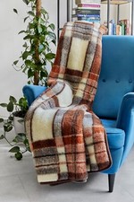 TARTAN MERINO WOOL Throw WOOL